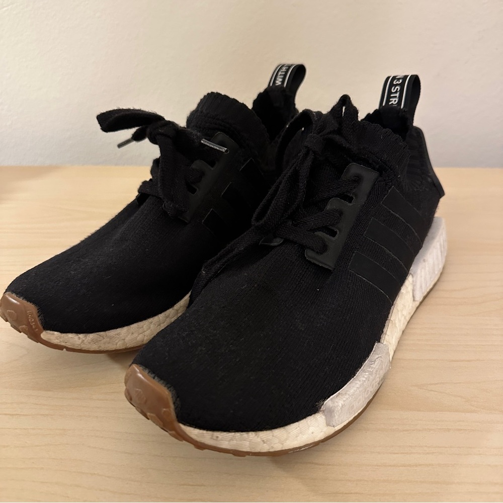 Women’s Adidas NMD Black and White Sneakers